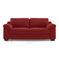 Esquel Premium 3 Seater Fabric Sofa in Salsa Red Colour