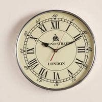 12' SS Ring Wall clock