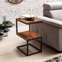 Biren Solid Wood Side Table