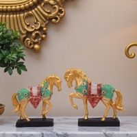 VEDAS Polyresin  Figurine in Gold Colour