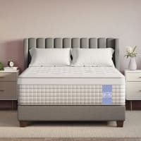 Gravity Hybrid Euro Top 5 Zoned Zero Partner Disturbance & 7 Layered Foam Pocket Spring Mattress (72 x 48 in, 12 Inches)