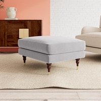 Charlbury Ottoman Color in Grey