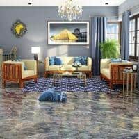 Prashiv 3+1+1 Seater Wooden Sofa (Creame Colour, Honey Finish)