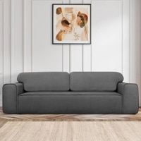 Parega 3 Seater Pull Out Sofa cum Bed  in Grey Colour