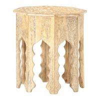 Shawndelle Solid Wood Side Table