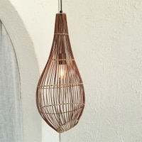 Floo Handcrafted Tall Hanging Lamp