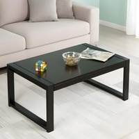 Boston Coffee Table - Dark Walnut Finish