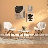 Ormond Accent Chair in  White Colour