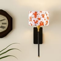 Devansh Metal Electric Wall Light in Black Colour with Multi Shade Count of 1 Light