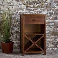 Claire Solid Wood Bedside Table