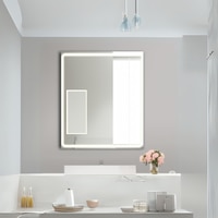 Square LED Mirror  Illuminated  Mirror with Light Border