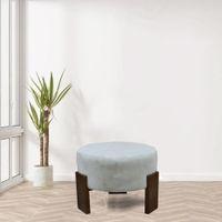 Vista Stool (Light Blue Texture)
