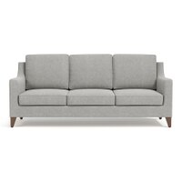 Abbey Sofa Set (Colour : Vapour Grey, Cushion : Hard, Seater : 3+1+1)