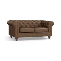 Winchester Sofa Set (Colour : Mocha Brown , Seater : 2+1+1)