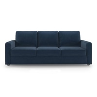 Apollo Compact Sofa Set (Colour : Lapis Blue, Cushion : Hard, Back Type : Regular, Seater : 3+2+1)