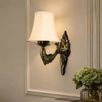 Devansh Metal Electric Wall Light in Gold Colour with Multi Shade Count of 1 Light