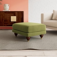 Weterlo Ottoman Color in Mint Green