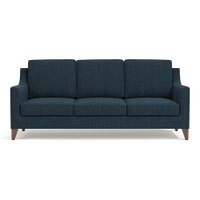 Abbey Sofa Set (Colour : Indigo Blue, Cushion : Soft, Seater : 3+2+1)