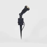 Gotham LED Garden Spike Spotlight in Black Finish