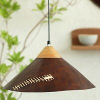 Fukan Handcrafted Conical Hanging Lamp