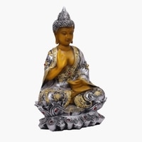 VEDAS Polyresin  Figurine in Brown Colour