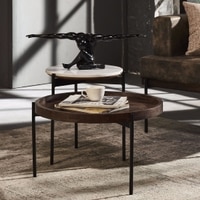 Throne Coffee Table set Of 2