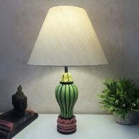 Handcarved Wooden Table Lamp Ignites The Look Of Your Dull Corner
