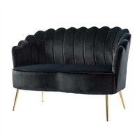 Ukraine Fabric Sofa (Black)