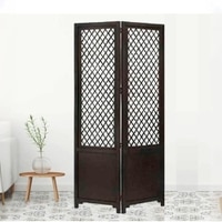 Tirzah Solid Wood 4 Panel Room Divider