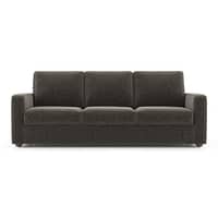 Apollo Sofa Set (Colour : Smoke Grey, Cushion : Soft, Back Type : Regular, Seater : 3+1+1)