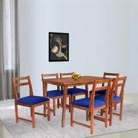 luc solid wood  6 seater Dining table in  Provincial Teak