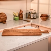 Ireka Home Carvex Acacia Wood Chopping Board – Cutting & Serving Board