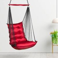 Swingzy Premium Hanging Swing Chair for Kids and Adults Red