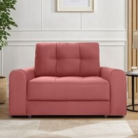 Calliro  Pull Out Sofa cum Bed  in Peach Colour
