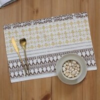 Valleri Set Of 2 Placemats With Beige Colour