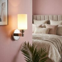 Eliante Modern Wall Lights Mild Steel & Glass Material Gold & Cream Finish