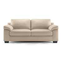 Esquel Essential 3 Seater Fabric Sofa in Pearl Colour