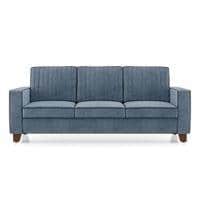 Apollo Neo Sofa (Colour : Ocean Weave, Seating Capacity : 3 Seater, Cushion Type : Soft, Back Height : Regular Back)