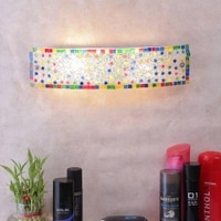 Clark Multicolour Glass Wall Light