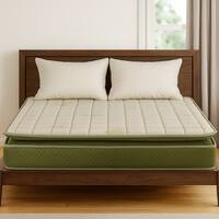 Repose Extrordino Special Edition Macro-Top Luxury Pocketed Spring with Copper infused Memory Foam Mattress (L x W: 75 inch x 48 inch, Thickness 6 Inches )