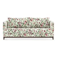 Florence Luxe 3 Seater Fabric Sofa in Clara Velvet Colour