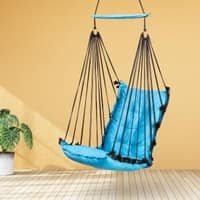 Swingzy Premium Hanging Swing Chair for Kids and Adults Sky Blue