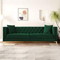 Haruko Fabric Sofa - Green