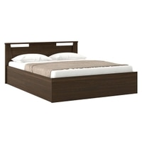 Pavis Storage Bed Size - Queen Finish - Californian Walnut