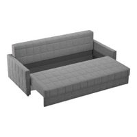 Alta 3 Seater Pull Out Sofa cum Bed  in Grey Colour