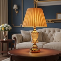 ELARE Vintage Gold Table Lamp
