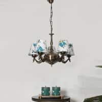 Devansh Solid Wood Electric Wall Light in Multi Colour with Multi Shade Count of 1 Light