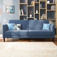 Felicity 3 Seater Sofa Cum Bed Colour Midnight Indigo Blue