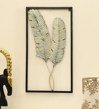 W-Tejas Abstract Metal Wall Decor in Multicolor Set of 1