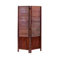 Iolanda Solid Wood 4 Panel Room Divider